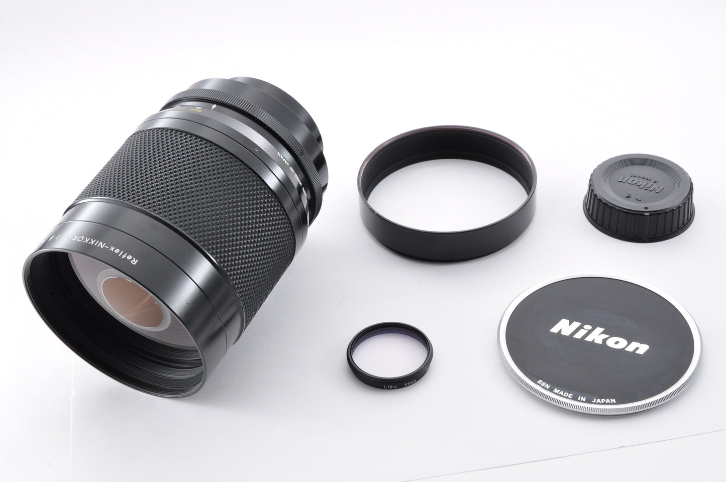 Nikon Reflex Nikkor C 500mm F8 Maintained Tested telephoto Mirror Lens From Japan #537226