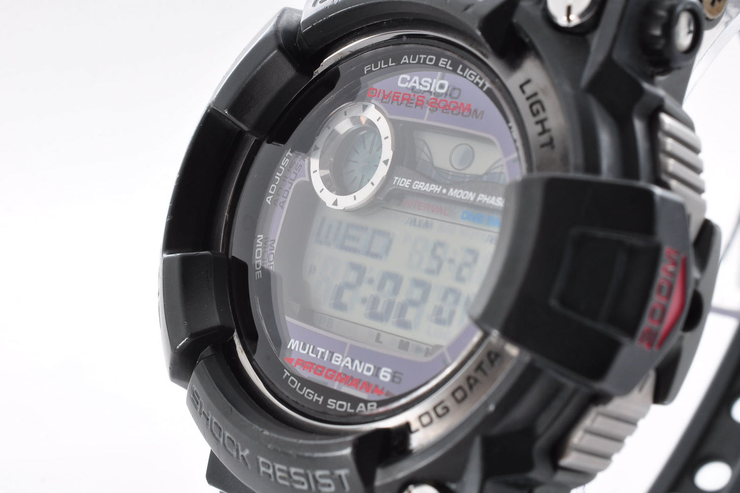 Casio G-SHOCK GWF-D1000B-1JF Frogman Solar Atomic Men Watch 3184 Used From Japan