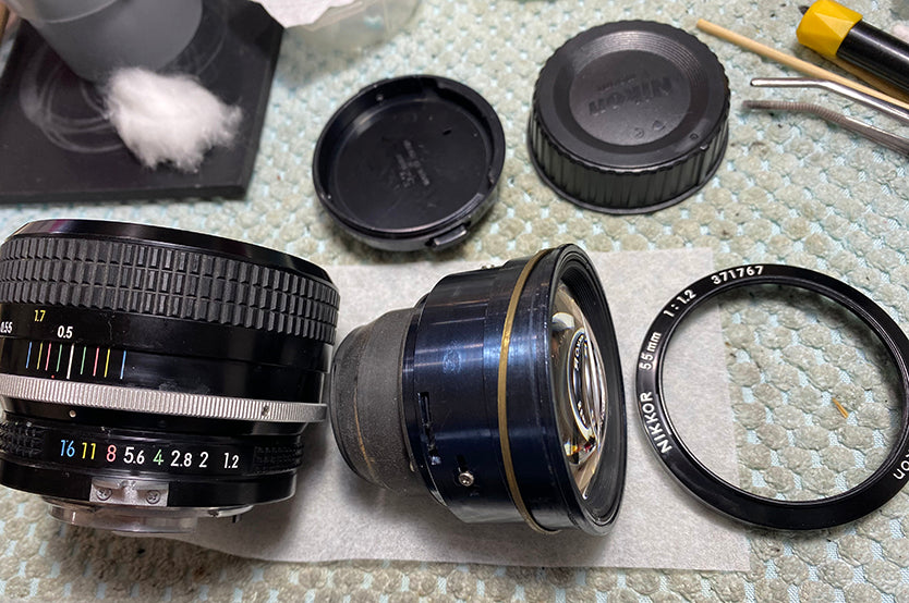 Nikon New Nikkor non-Ai 55mm f1.2 Maintained Standard Prime MF Lens From Japan #371767