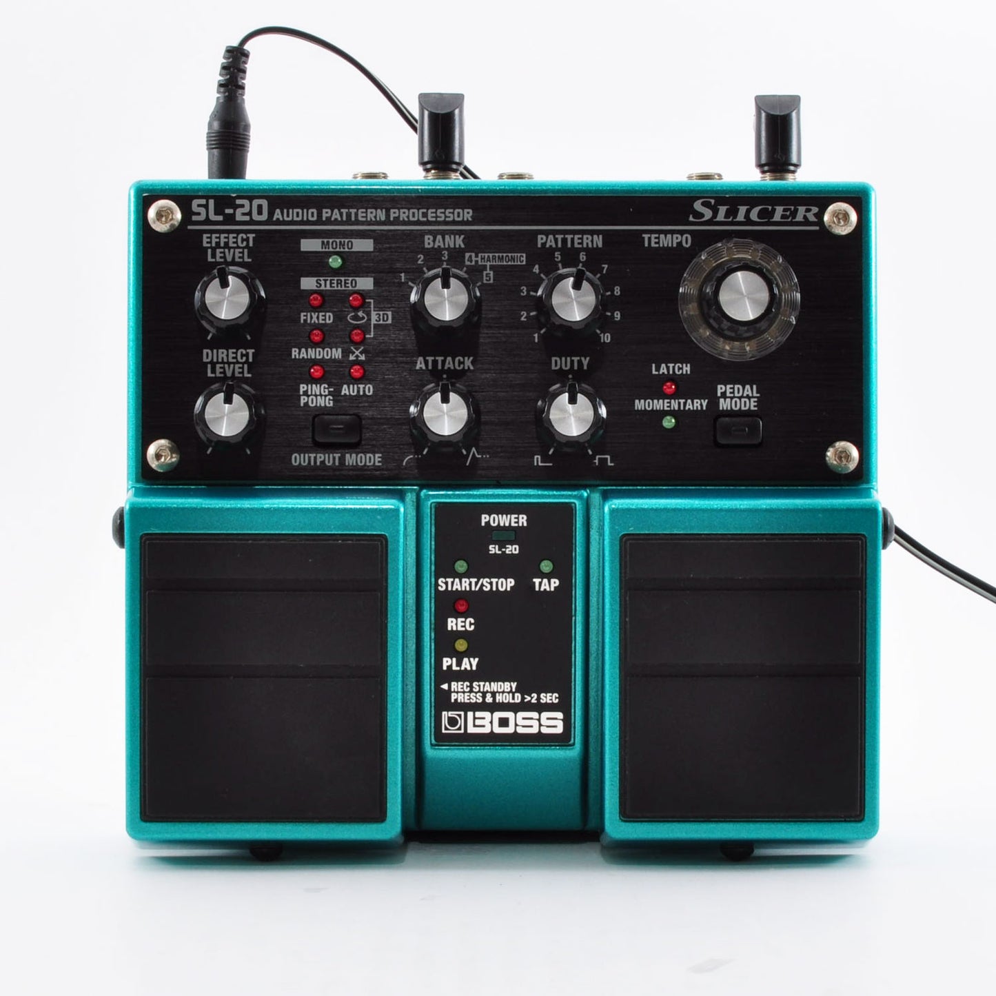 Boss SL-20 Slicer Audio Pattern Processor Guitar Effects Pedal Made In Taiwan Used From Japan #ZX32887