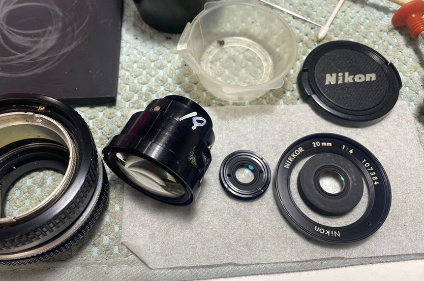 Nikon Ai Nikkor 20mm f/4 converted Maintained Ultra Wide Angle Lens From Japan #107384
