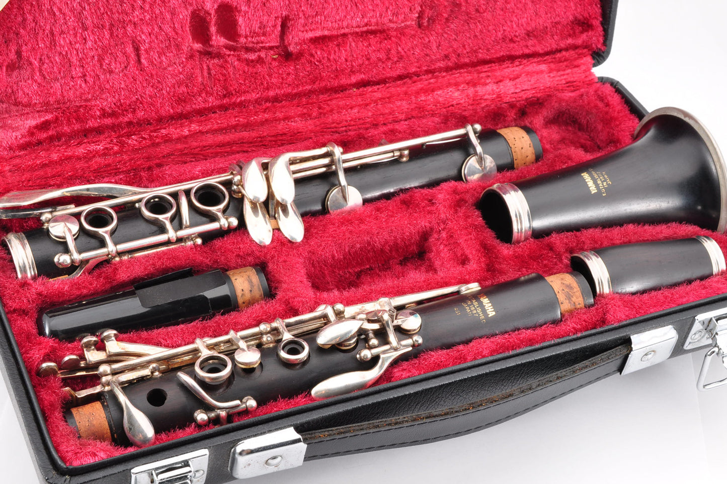 Yamaha YCL-451 Clarinet Bb Musical Instrument w/Hardcase Used From Japan #11445