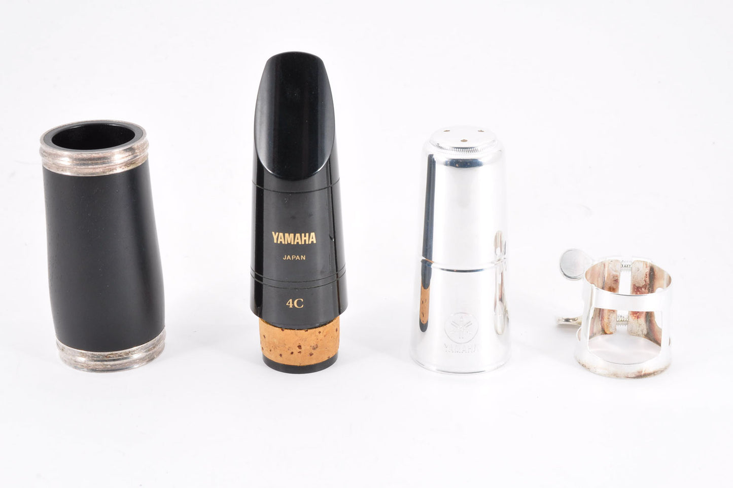 Yamaha YCL-450 Clarinet Bb w/Case Mouthpiece Ligature Made In Japan Used From Japan #027176
