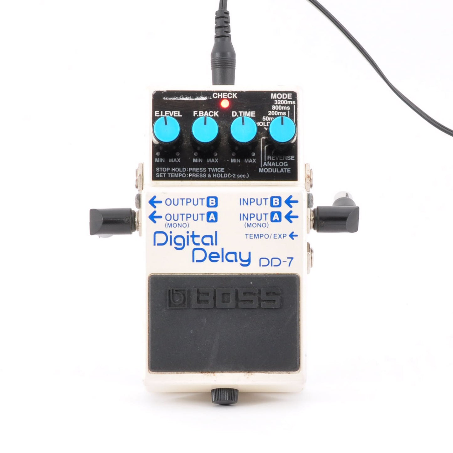 Boss DD-7 Digital Delay Guitar Effects Pedal Made In Taiwan 2008 Used From Japan #AX00821