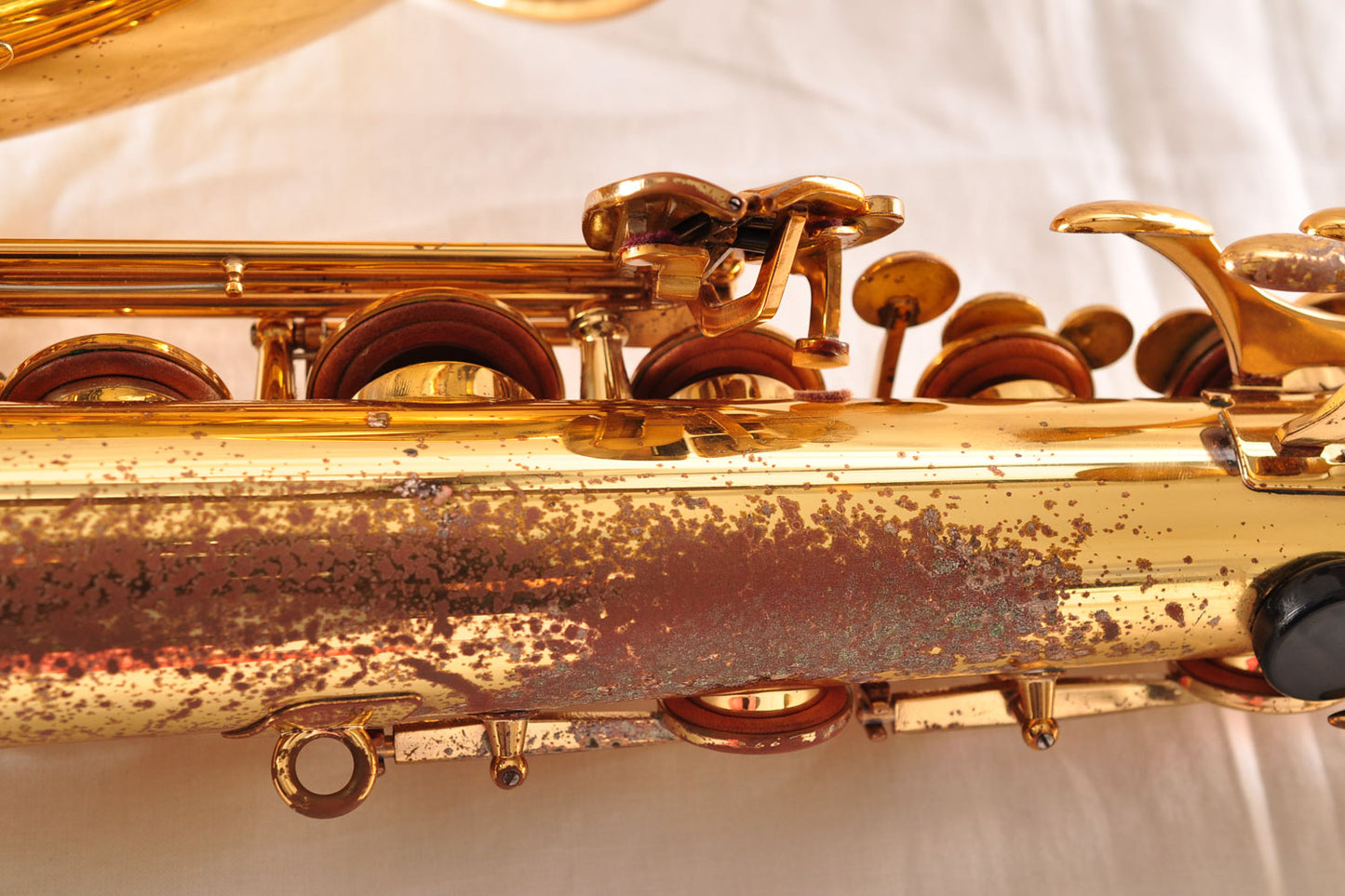 Yamaha YTS-62 Tenor Saxophone Purple Logo First Model Made In Japan w/Case Mouthpiece Used From Japan #6497