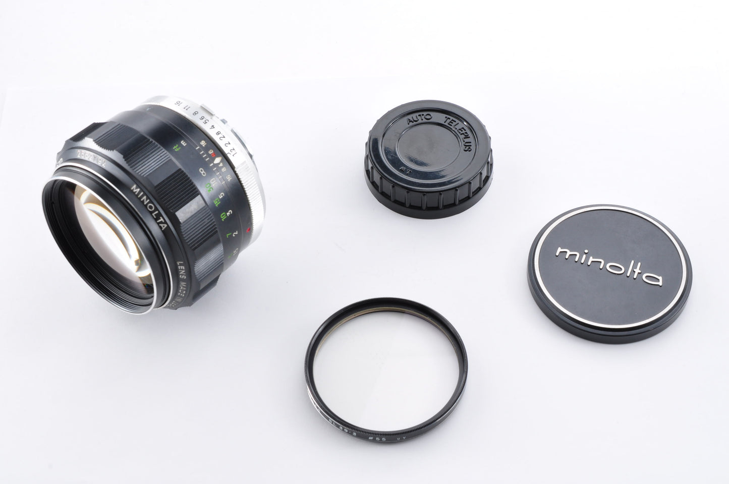Minolta MC ROKKOR-PG 58mm F1.2 Maintained Standard Prime MF Lens From Japan #2562192