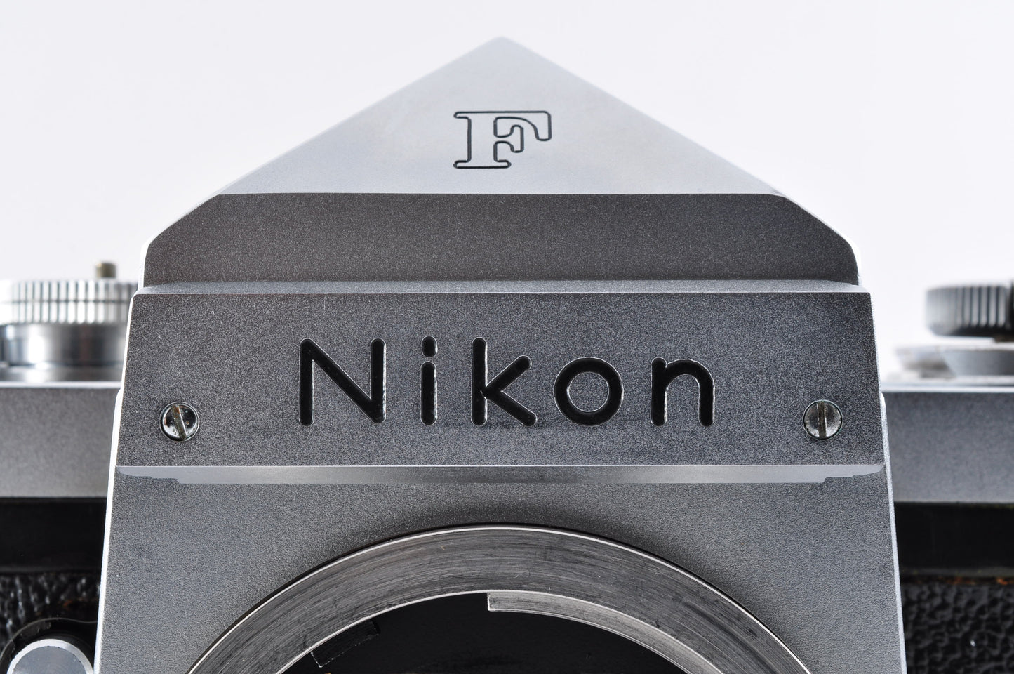 Nikon F Eye Level Silver S/N6404544 Early model Mt Fuji Mark 35mm SLR Film Camera From Japan