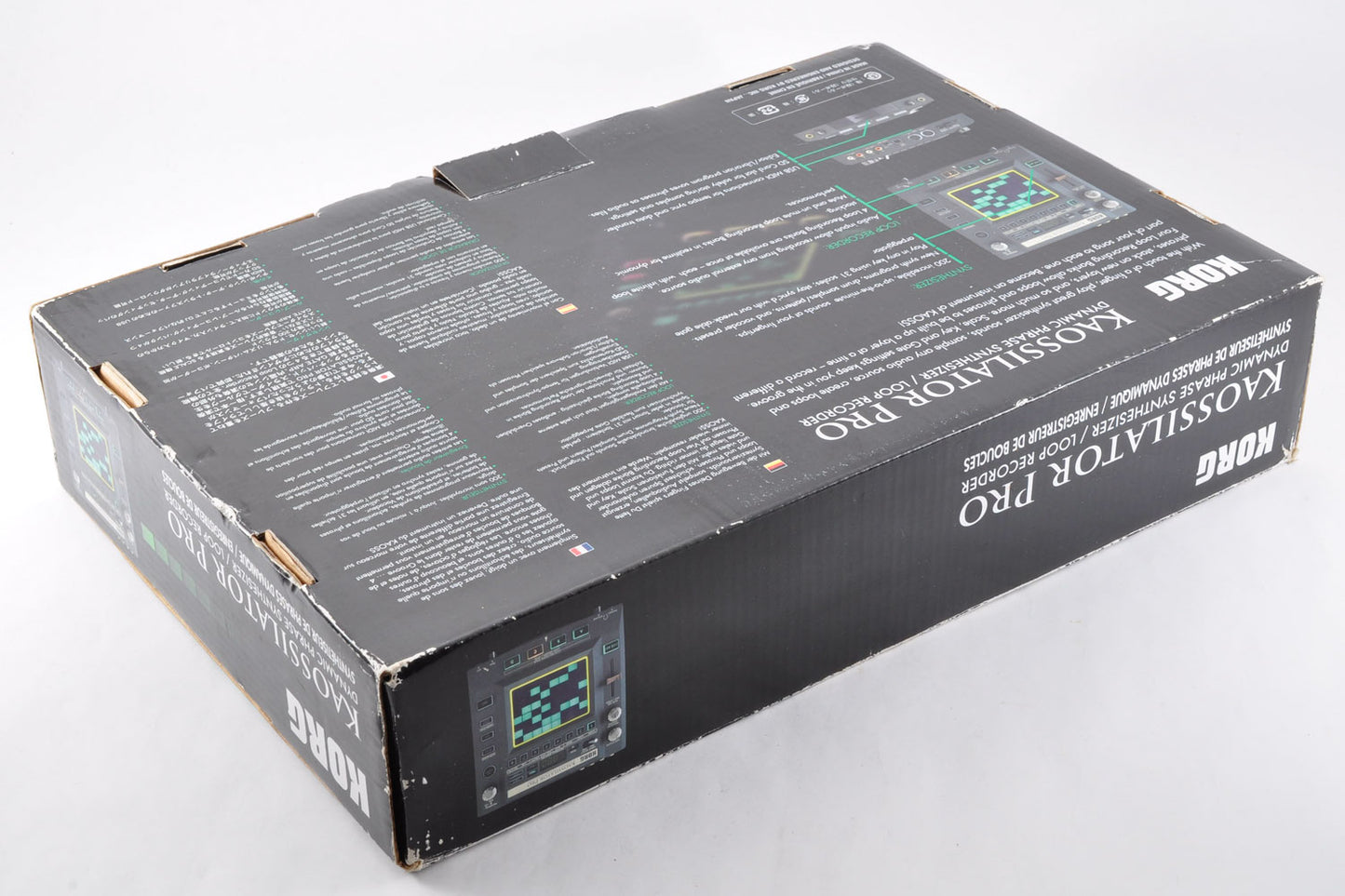 Korg KO-1 PRO KAOSSILATOR PRO Dynamic Phrase Synthesizer Loop Recorder w/Adapter&Box Used From Japan #030898