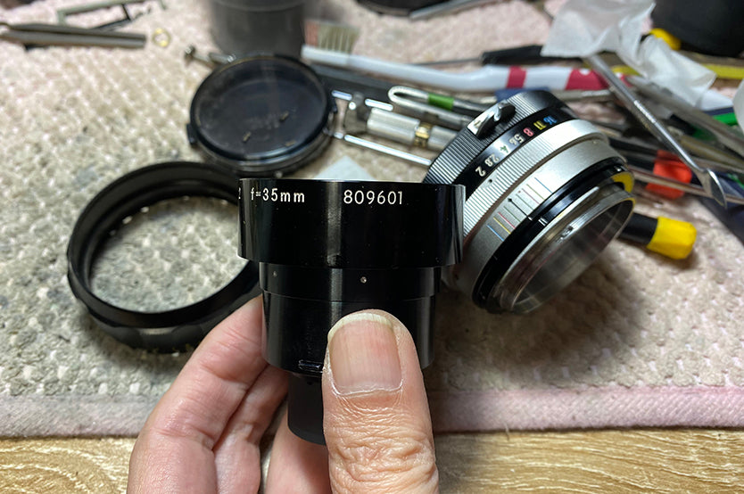 Nikon Nikkor-O Auto 35mm f2 Maintained non Ai Wide Angle Prime Lens From Japan #809601