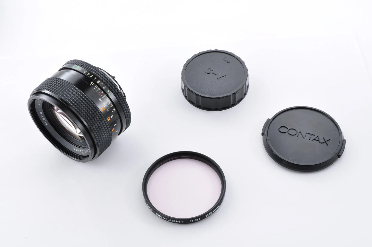 Contax Carl Zeiss Planar T* 50mm f/1.4 MMJ Maintained Standard Prime Lens From Japan #6883039