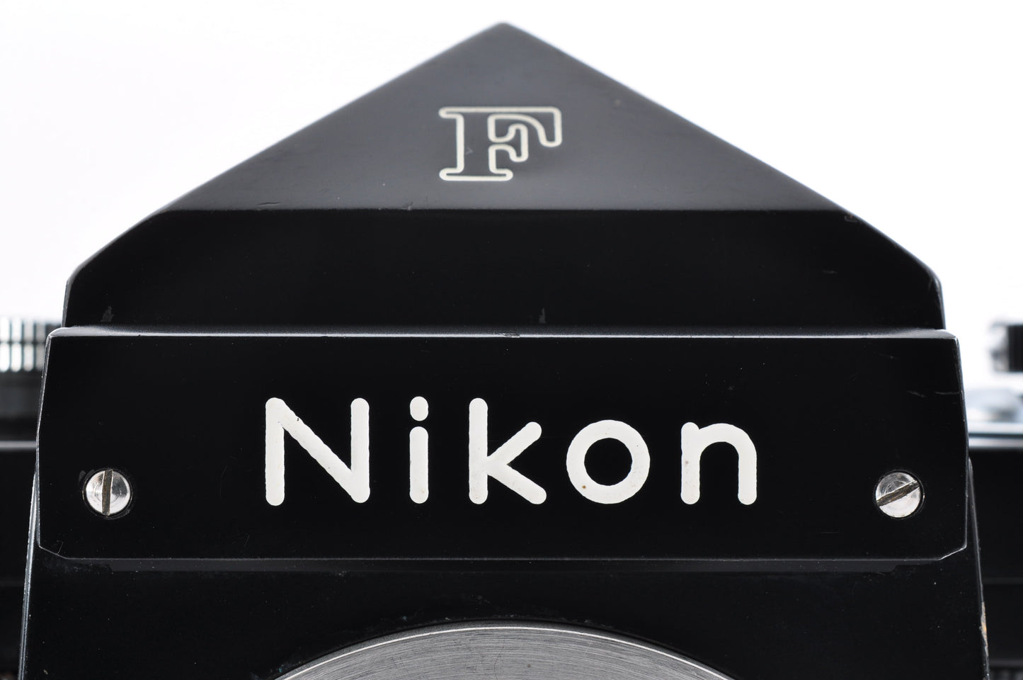 Nikon F Eye level Black Apollo Maintained 35mm SLR Film Camera From Japan #7410486