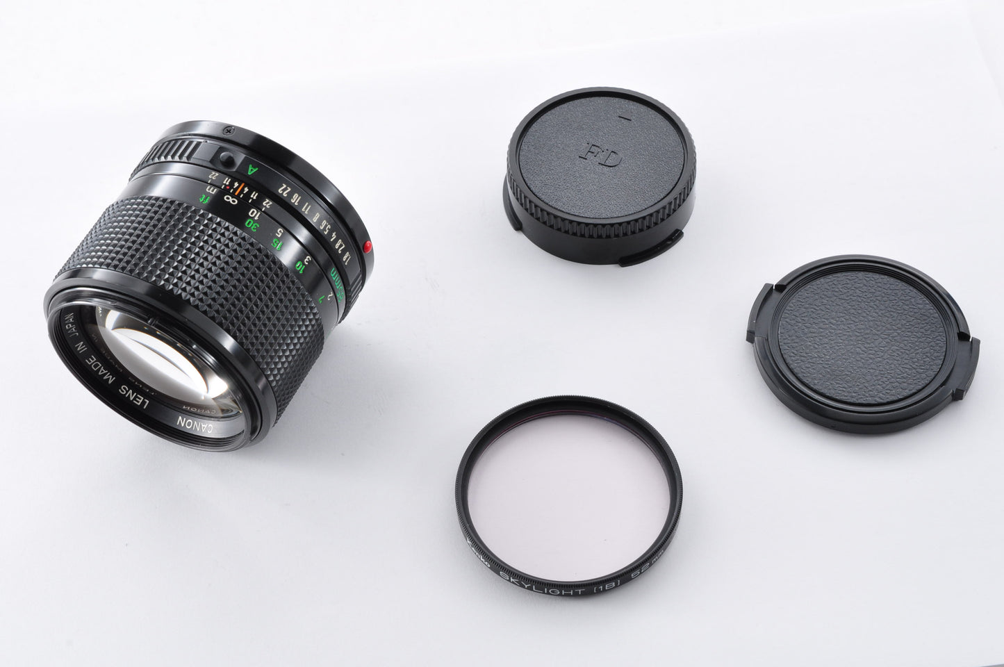 Canon New FD NFD 85mm f1.8 Maintained Tested MF Portrait Prime Lens NFD From Japan #20495