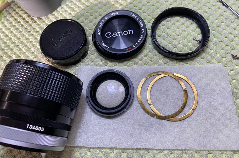 Canon FD 35mm f2 S.S.C. Maintained SSC MF wide Angle Prime Lens From Japan #134895