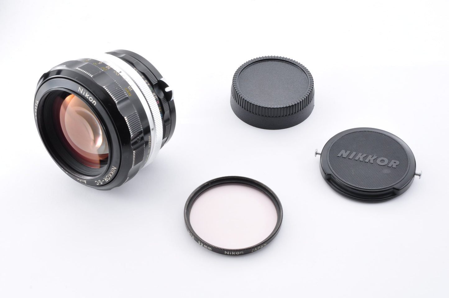 Nikon Nikkor-S.C Auto 55mm F1.2 Non Ai Prime MF Lens Excellent+5 From Japan #277116
