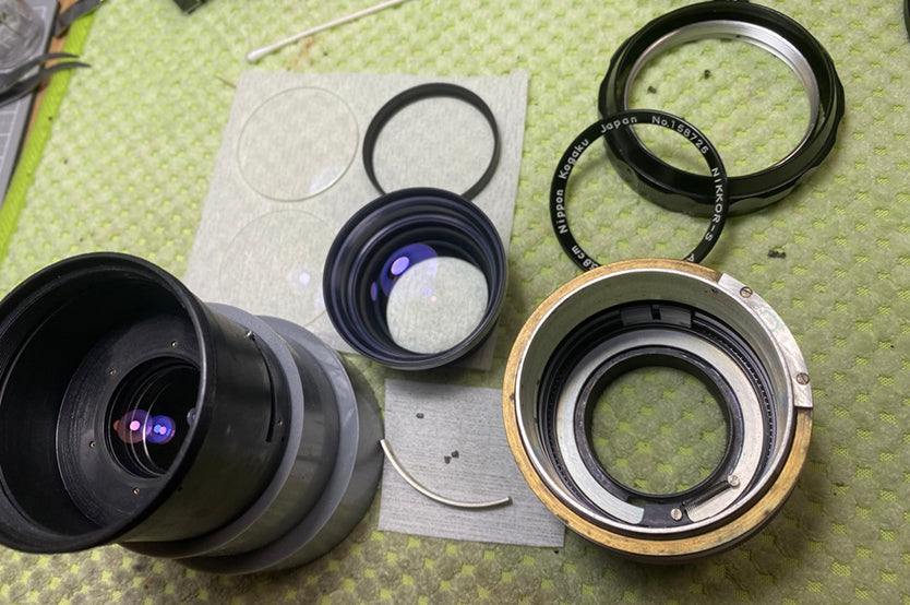 Nikon Nikkor-S Auto 58mm 5.8cm f1.4 Maintained PAT PEND w/hood Standard Lens #158725