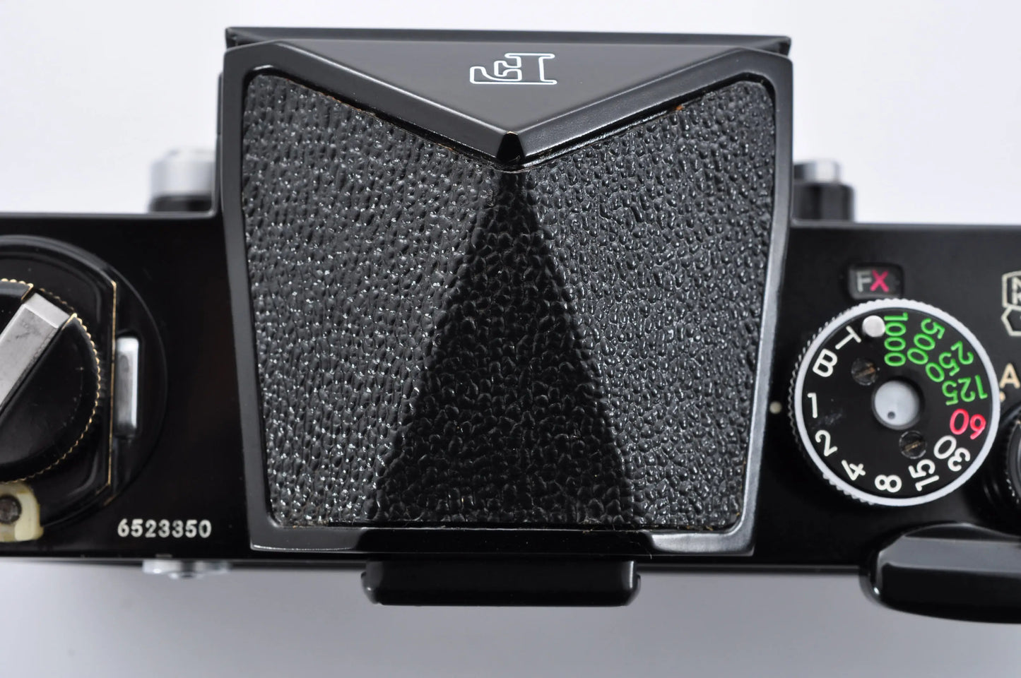 Nikon F Eye Level Black Early Model Mt Fuji Mark 35mm SLR Film Camera From Japan #6523350