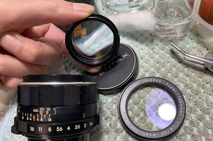 8 element early Maintained PENTAX SUPER TAKUMAR 50mm F1.4 Prime Lens From Japan #1063846