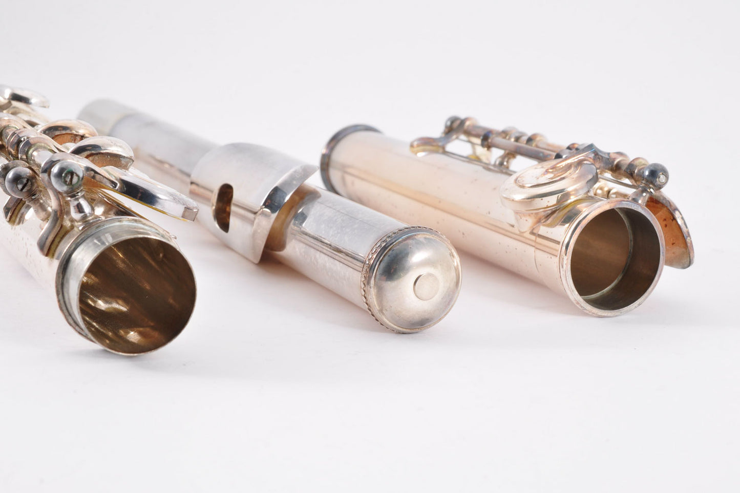 Yamaha YFL-351 Flute Silver Made in Japan w/Case Used From Japan #002196