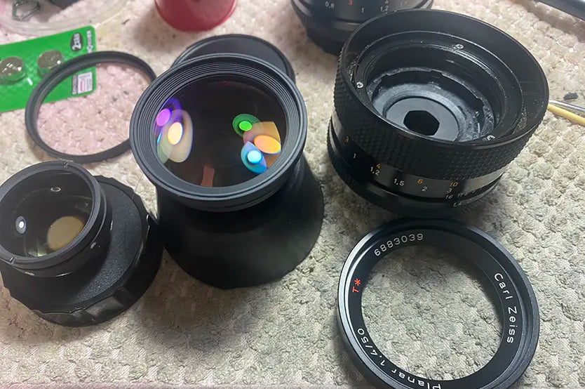 Contax Carl Zeiss Planar T* 50mm f/1.4 MMJ Maintained Standard Prime Lens From Japan #6883039