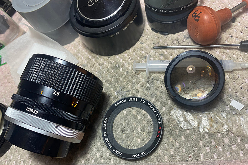 Canon FD 100mm f2.8 S.S.C. SSC Maintained MF Telephoto Prime Lens From Japan #89852