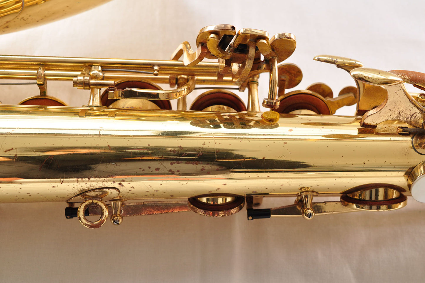 Yamaha YTS-61 Tenor Saxophone Purple Logo Made In Japan w/Case Used From Japan #010807