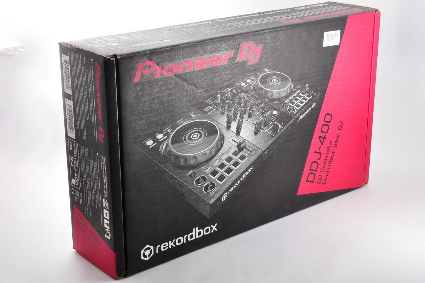 Pioneer DDJ-400 DJ Controller Rekordbox 2ch Channel w/Original Box USB cable Used From Japan #REMP005775NN