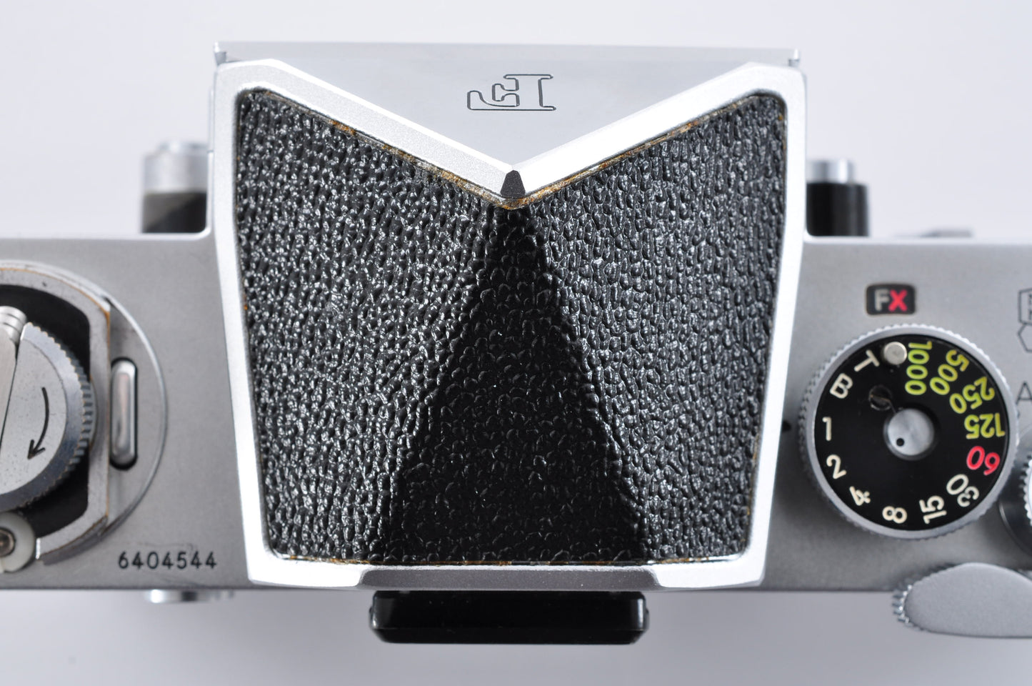 Nikon F Eye Level Silver S/N6404544 Early model Mt Fuji Mark 35mm SLR Film Camera From Japan