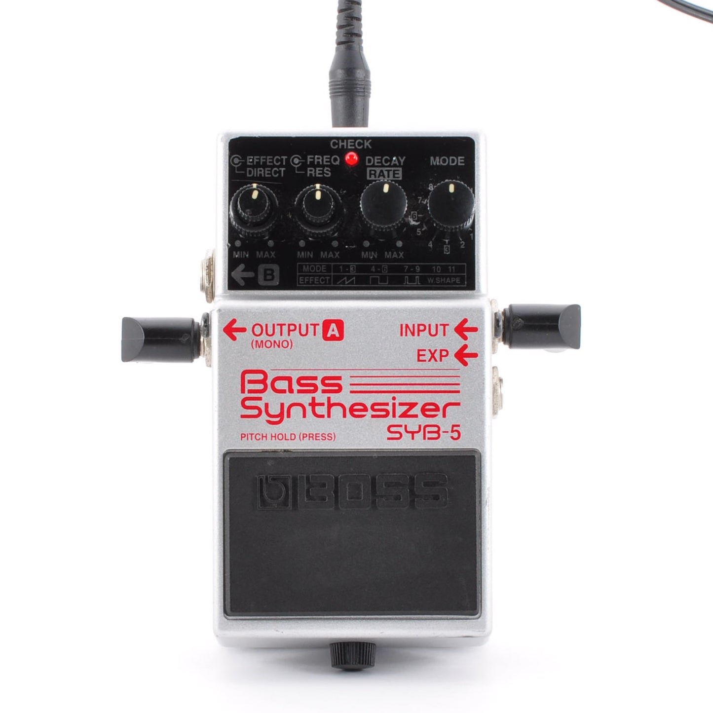 Boss SYB-5 Bass Synthesizer Guitar Effects Pedal Synth Made In Taiwan 2004 Used From Japan #ZS73134