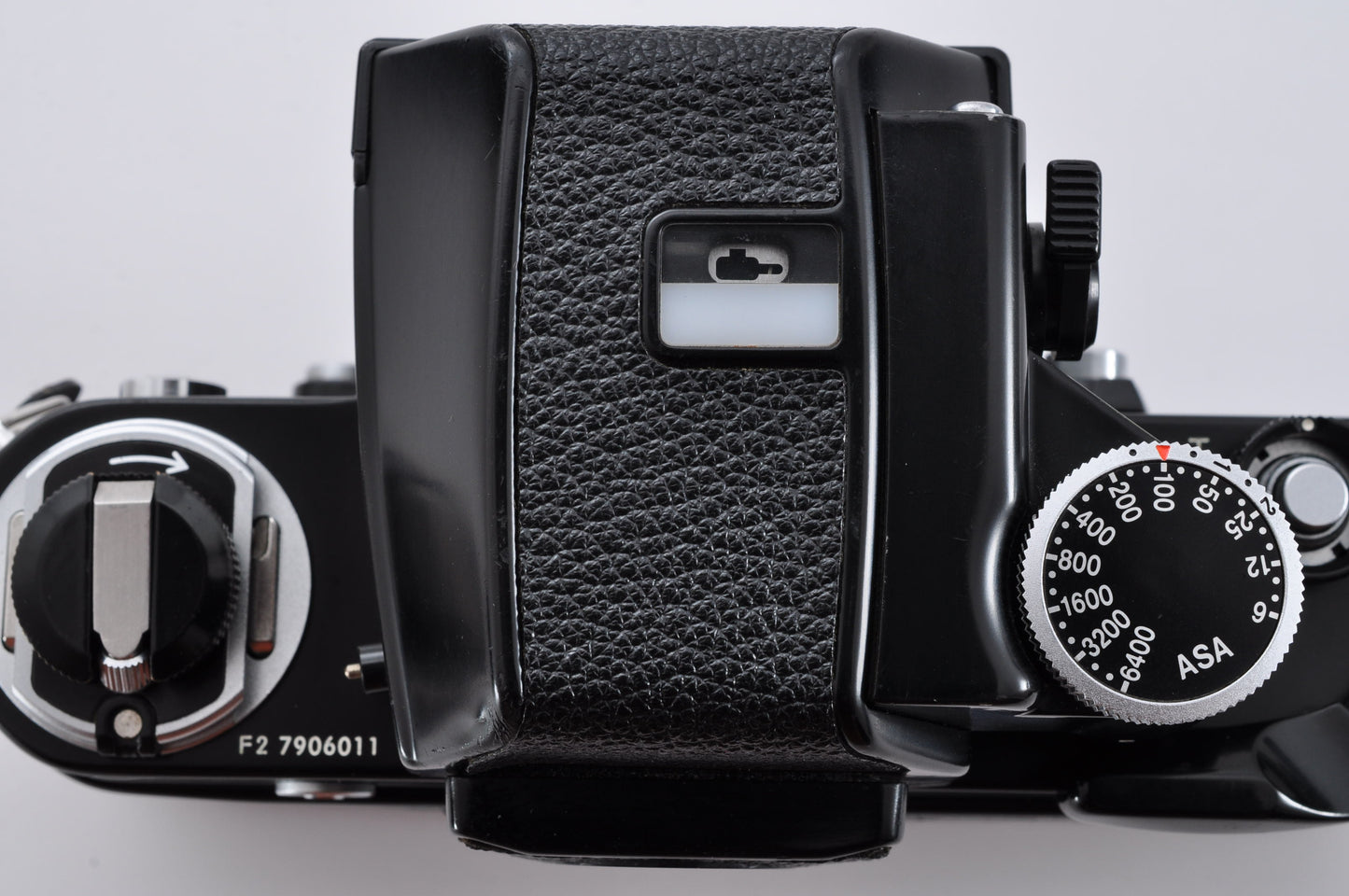 Nikon F2 Photomic A Black Maintained Meter Works DP-11 SLR Film Camera From Japan #7906011