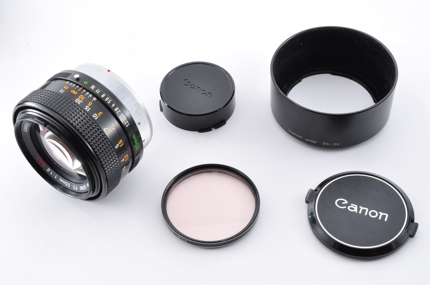 Canon FD 55mm f1.2 S.S.C. SSC "O" Maintained MF Standard Prime Lens Fm Japan #60954