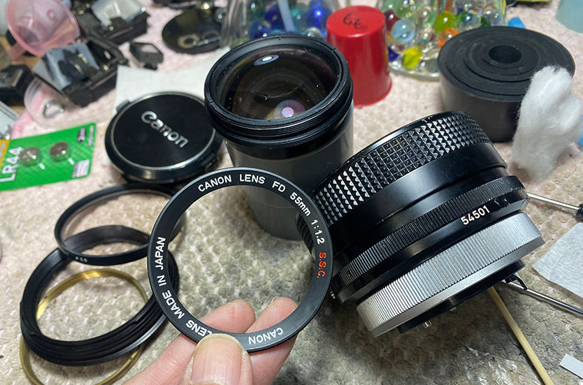 Canon FD 55mm F1.2 S.S.C. "〇" Maintained SSC MF Standard Prime Lens From Japan #54501