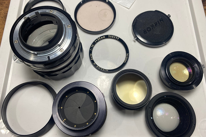 Nikon Nikkor-N Auto 35mm F1.4 Maintained non Ai Wide Angle Lens From Japan #368299