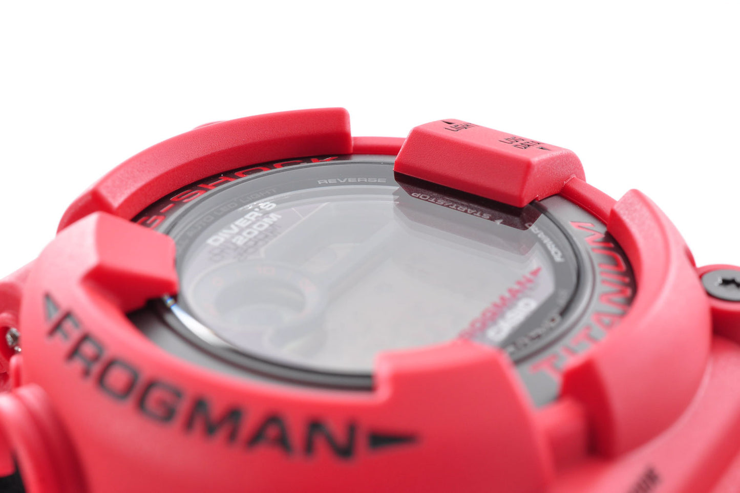CASIO G-SHOCK GW-8230NT-4JR Frogman 30th Anniversary Red 3521 Watch Used From Japan