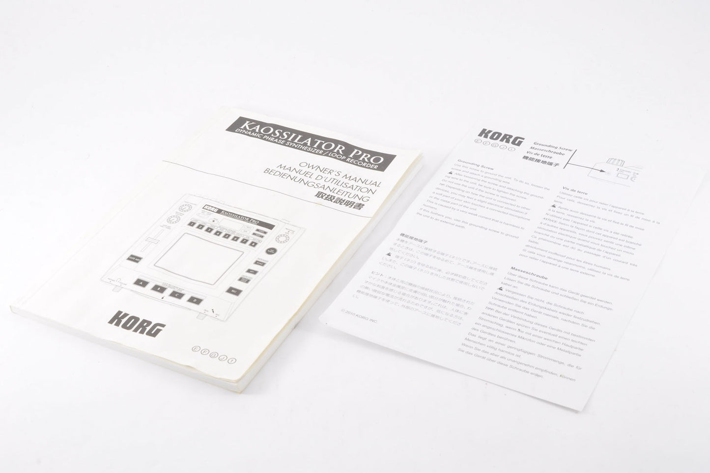 Korg KO-1 PRO KAOSSILATOR PRO Dynamic Phrase Synthesizer Loop Recorder w/Adapter&Box Used From Japan #030898