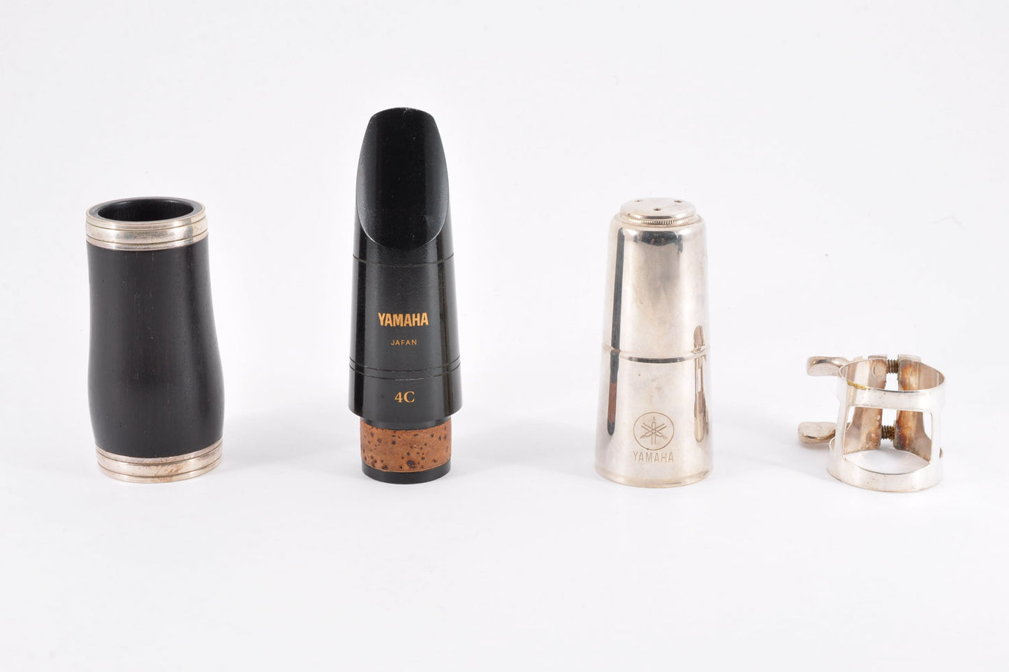 Yamaha YCL-450 Clarinet Bb w/Case Mouthpiece Ligature Made In Japan Used From Japan #123764