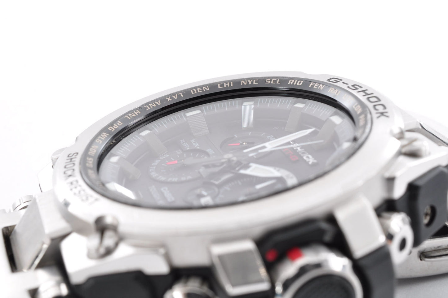 Casio G-Shock MTG-S1000D-1AJF Black dial Radio Wave Solar Watch 5369 Used From Japan