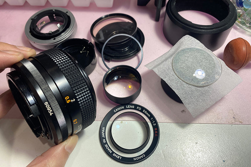 Canon FD 55mm f1.2 S.S.C. SSC "O" Maintained MF Standard Prime Lens Fm Japan #60954