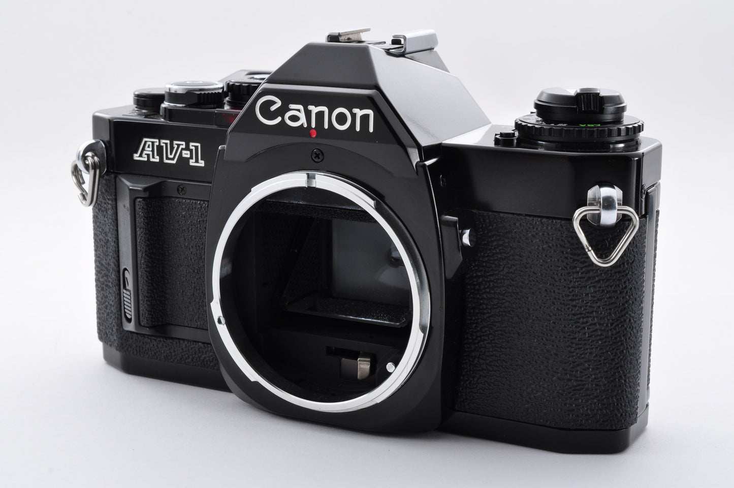 Canon AV-1 Black 35mm SLR Film Camera Body Only From Japan #845647