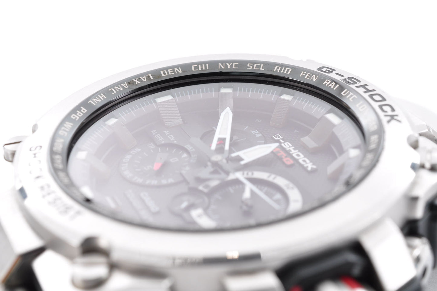 CASIO G-SHOCK MT-G MTG-S1000D-1AJF Black dial 45mm Radio Wave Solar 5369 Used From Japan