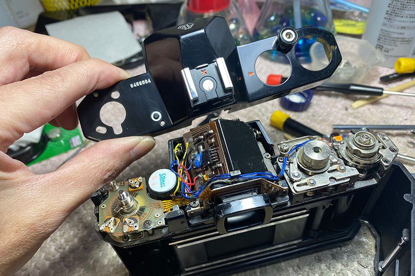 ASAHI Pentax KX Black Maintained Meter Works 35mm SLR Film Camera From Japan #8466004