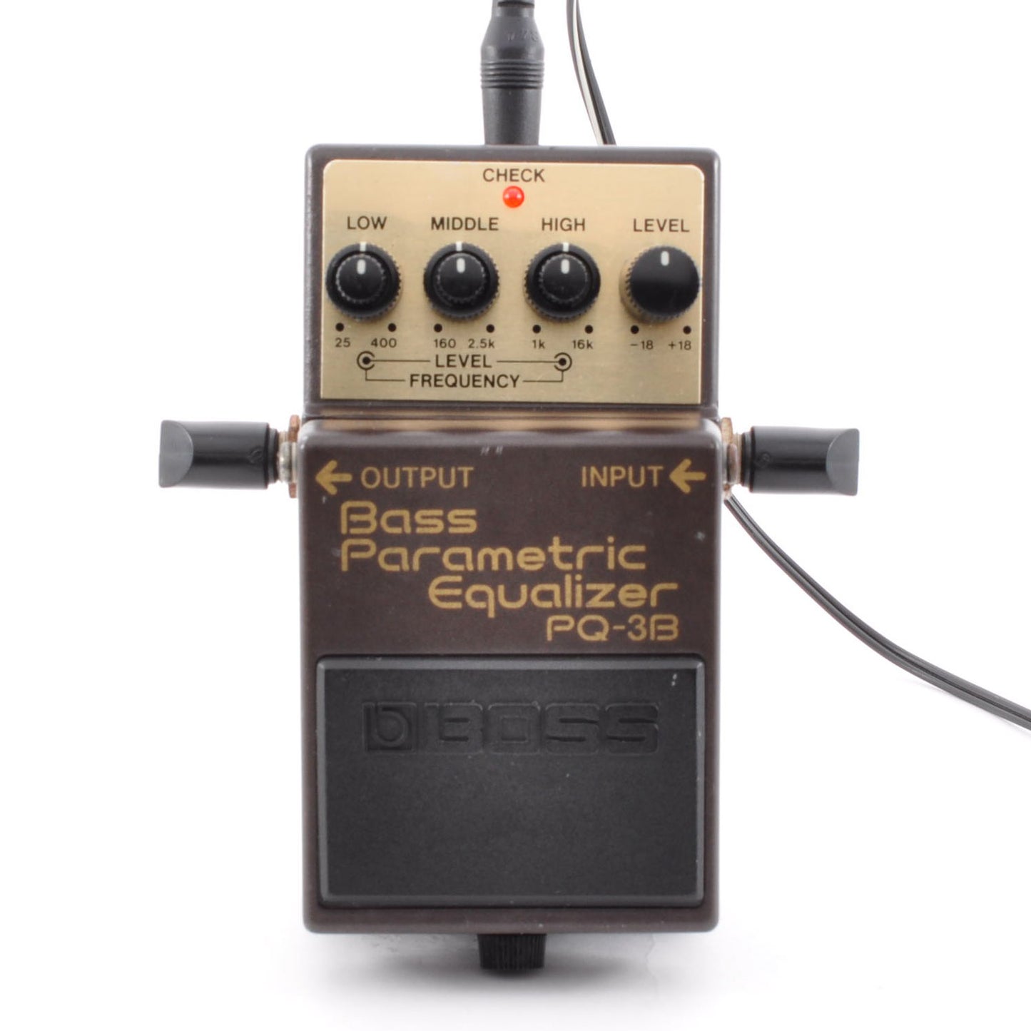 Boss PQ-3B Bass Parametric Equalizer Guitar Effects Pedal Made In Taiwan 1991 Used From Japan #ZC43548