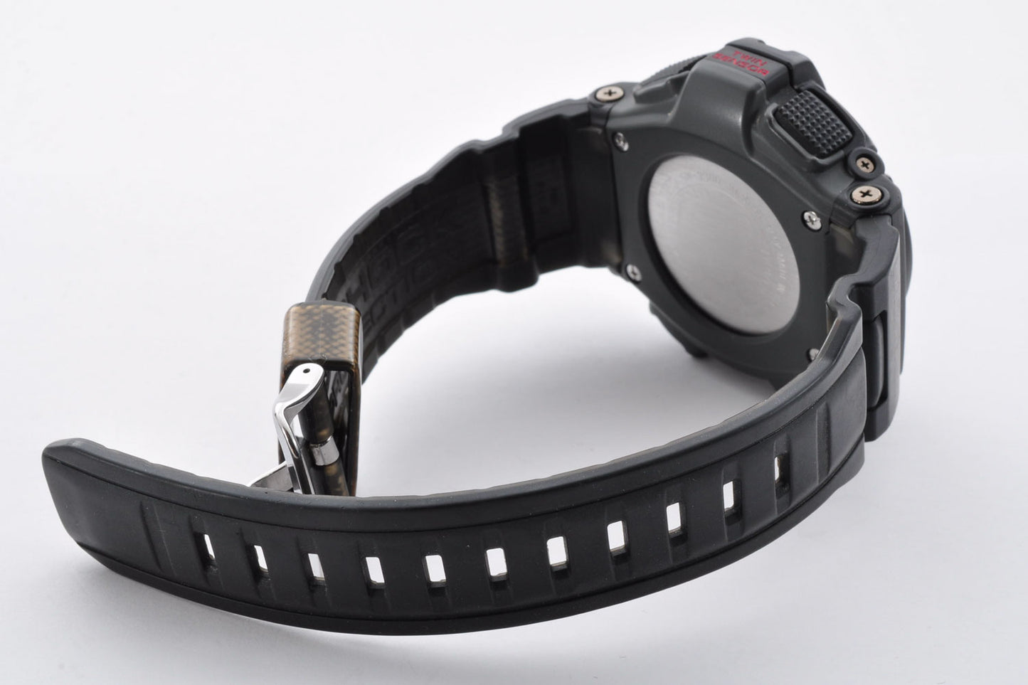 Casio G Shock GW-9300-1JF MUDMAN Black Wave ToughSolar Carbon Watch 3260 Used From Japan