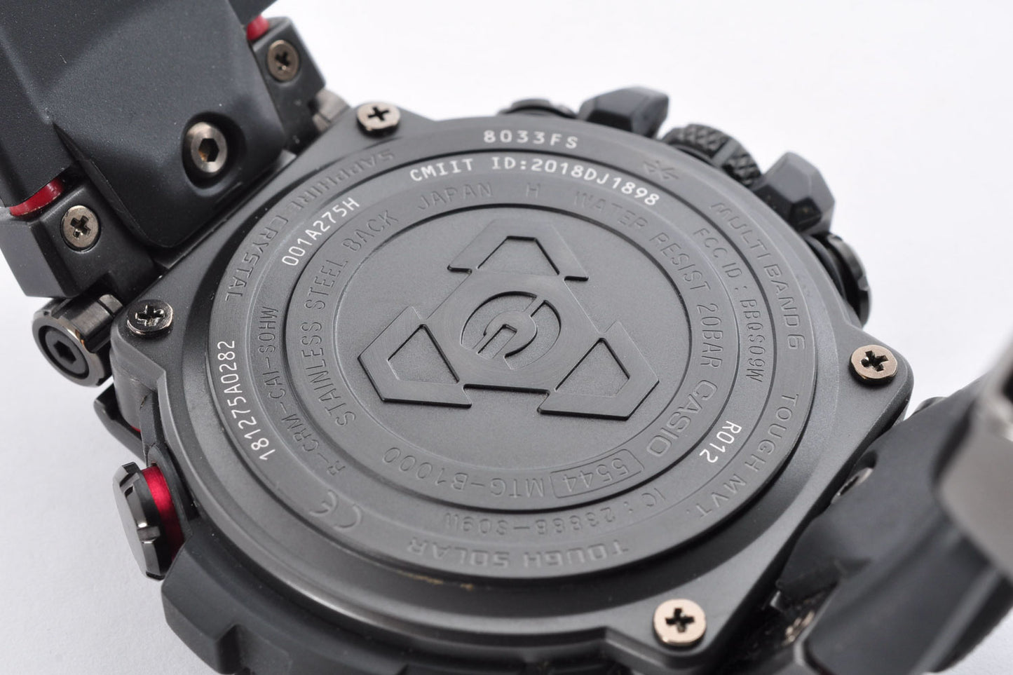 CASIO G-SHOCK MTG-B1000B-1AJF Shock-Resistant Solar Bluetooth Men's Watch 5544 Used From Japan