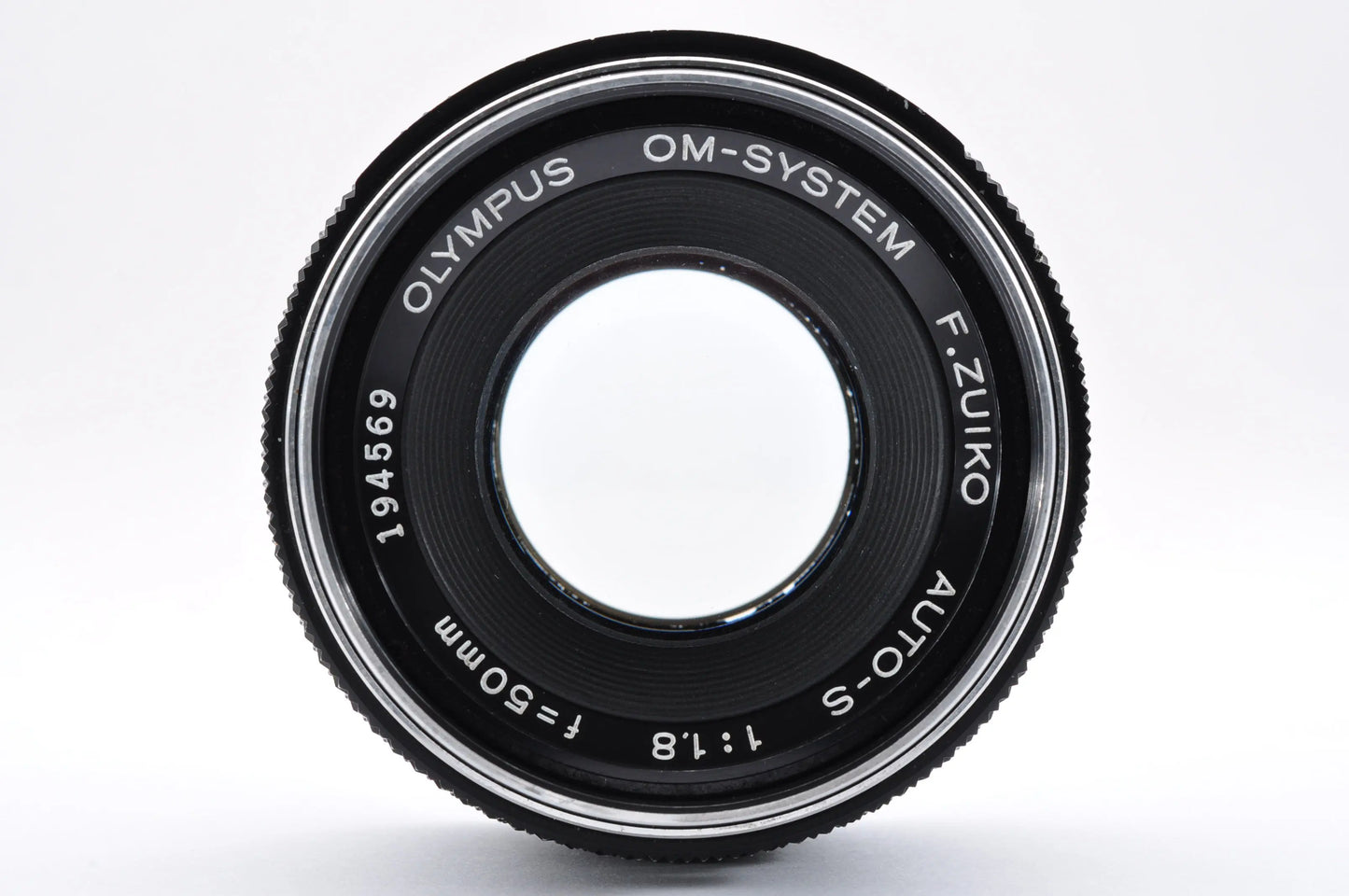 Olympus OM-1 Black 35mm SLR Film Camera F.ZUIKO AUTO-S 50mm F1.8 Near mint From Japan #804370