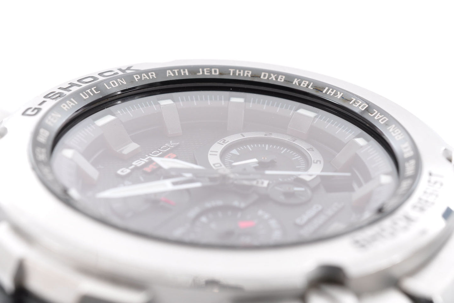 CASIO G-SHOCK MT-G MTG-S1000D-1AJF Black dial 45mm Radio Wave Solar 5369 Used From Japan