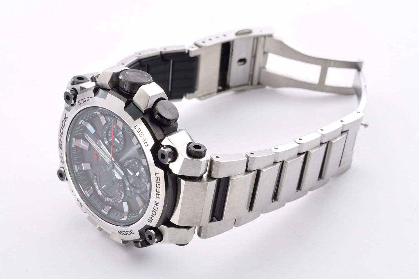 CASIO G-SHOCK MTG-B3000D-1AJF Silver Bluetooth Solar Men's Watch 5672 Used From Japan