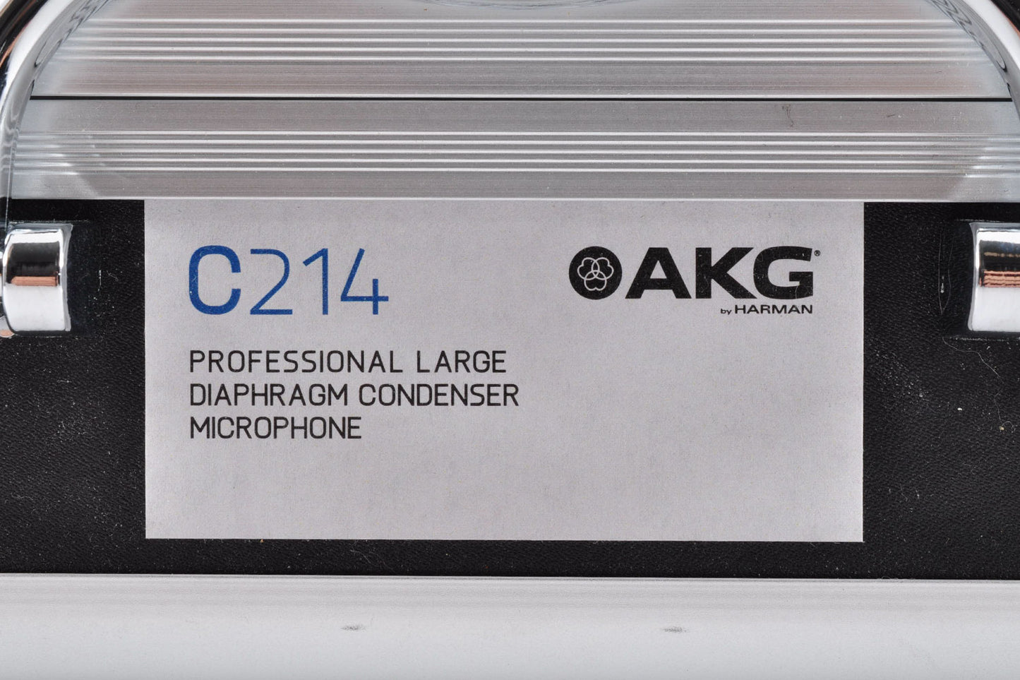 AKG C214 Professional Large-Diaphragm Studio Condenser Microphone w/Case Used From Japan #261759