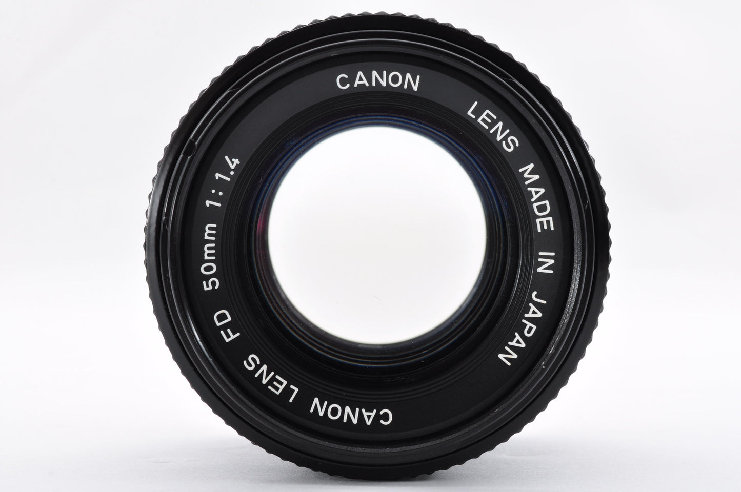 Canon AE-1 Program Black 35mm SLR Camera New FD 50mm F1.4 Maintained From Japan #1099884
