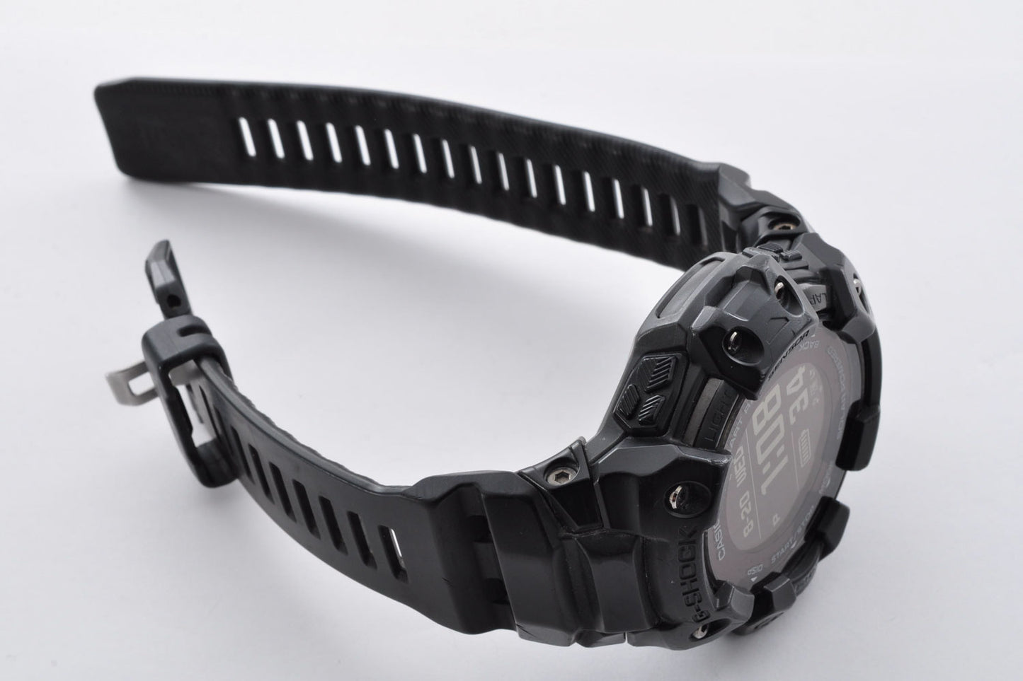 Casio G-SHOCK GBD-H1000-1JR Black Resin w/Case Cable 3475 Used From Japan