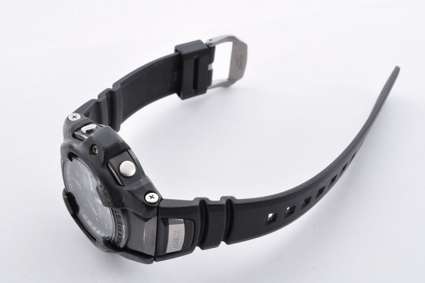 Casio G-Shock GS-1000BJ Giez Black Tough Solar Mens Watch 4343 Used From Japan